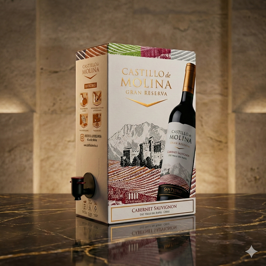 Vino Castillo de Molina Gran Reserva - Bag in Box (3 Litros)
