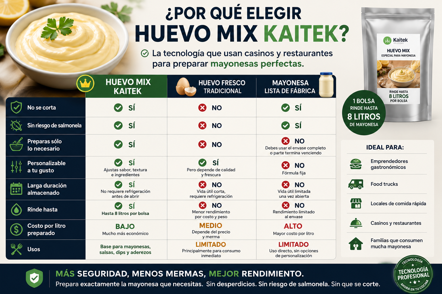 HUEVO MIX ESPECIAL PARA MAYONESA
