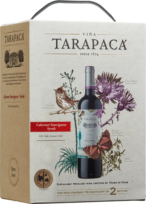 VINO TARAPACA -RED BLEND- GRAN RESERVA - BAG IN BOX - (1.5 LTS)
